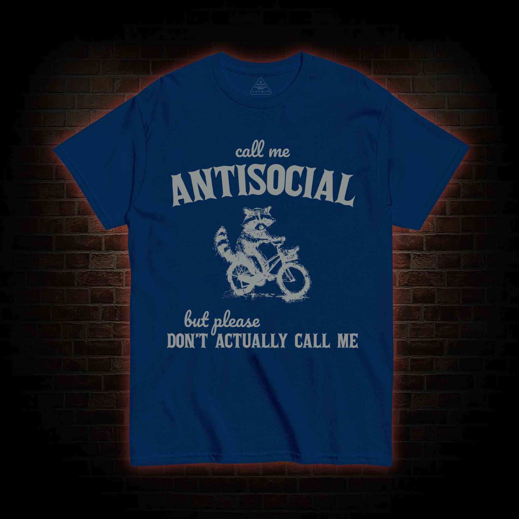Call Me Antisocial T-shirt