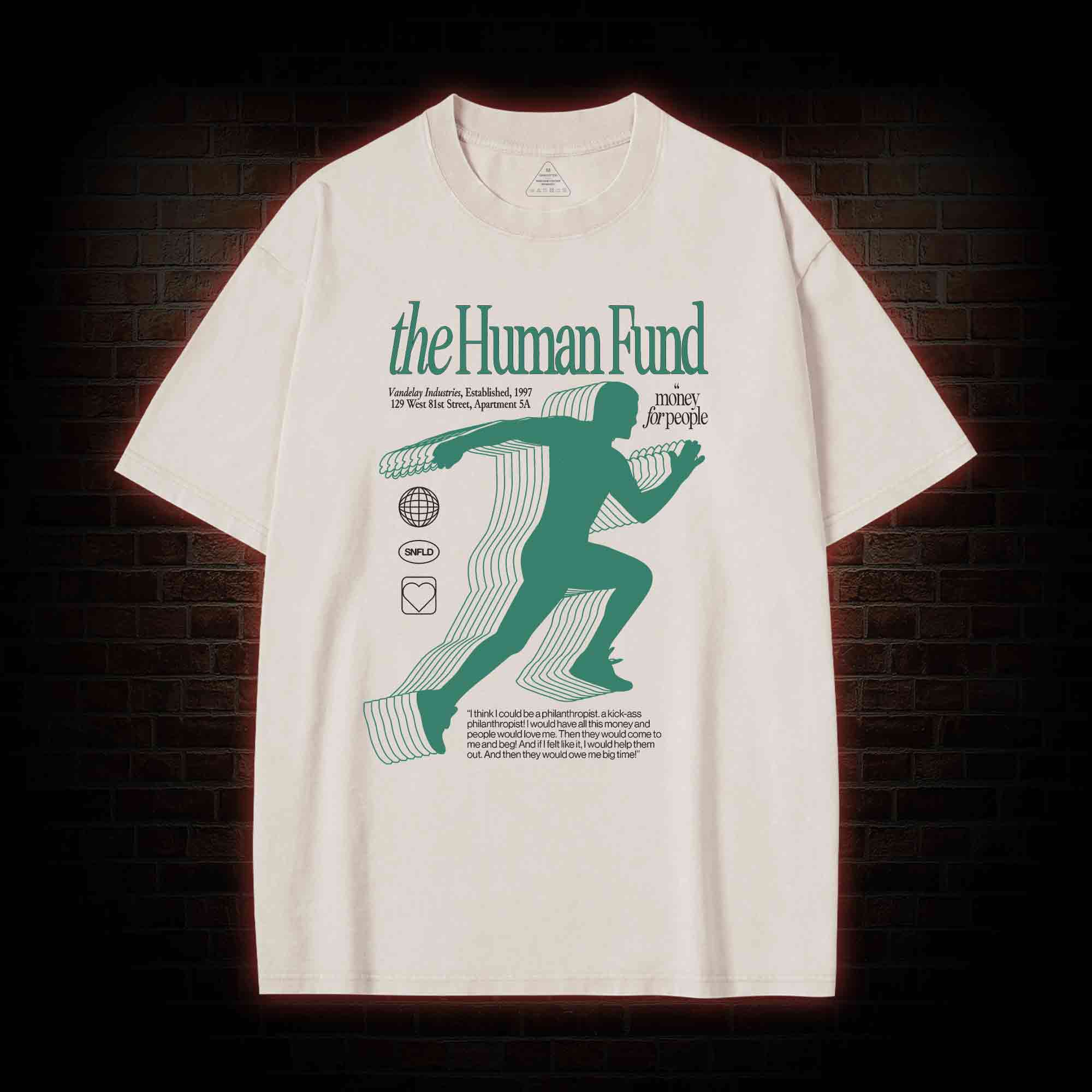 The Human Fund Seinfeld Washed T-shirt