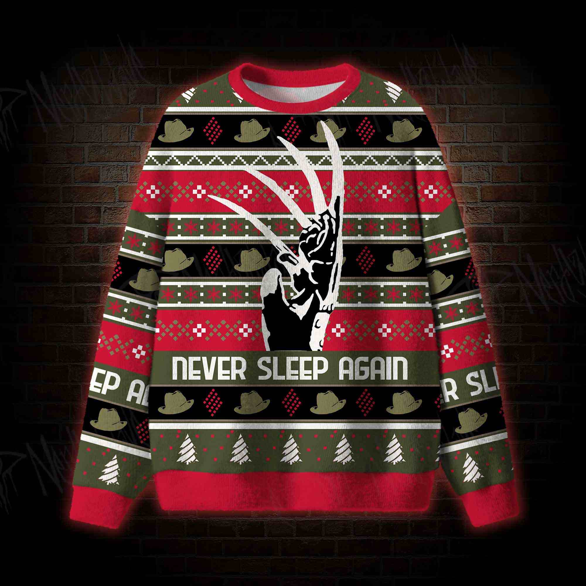 Nightmare Christmas Ugly Sweatshirts