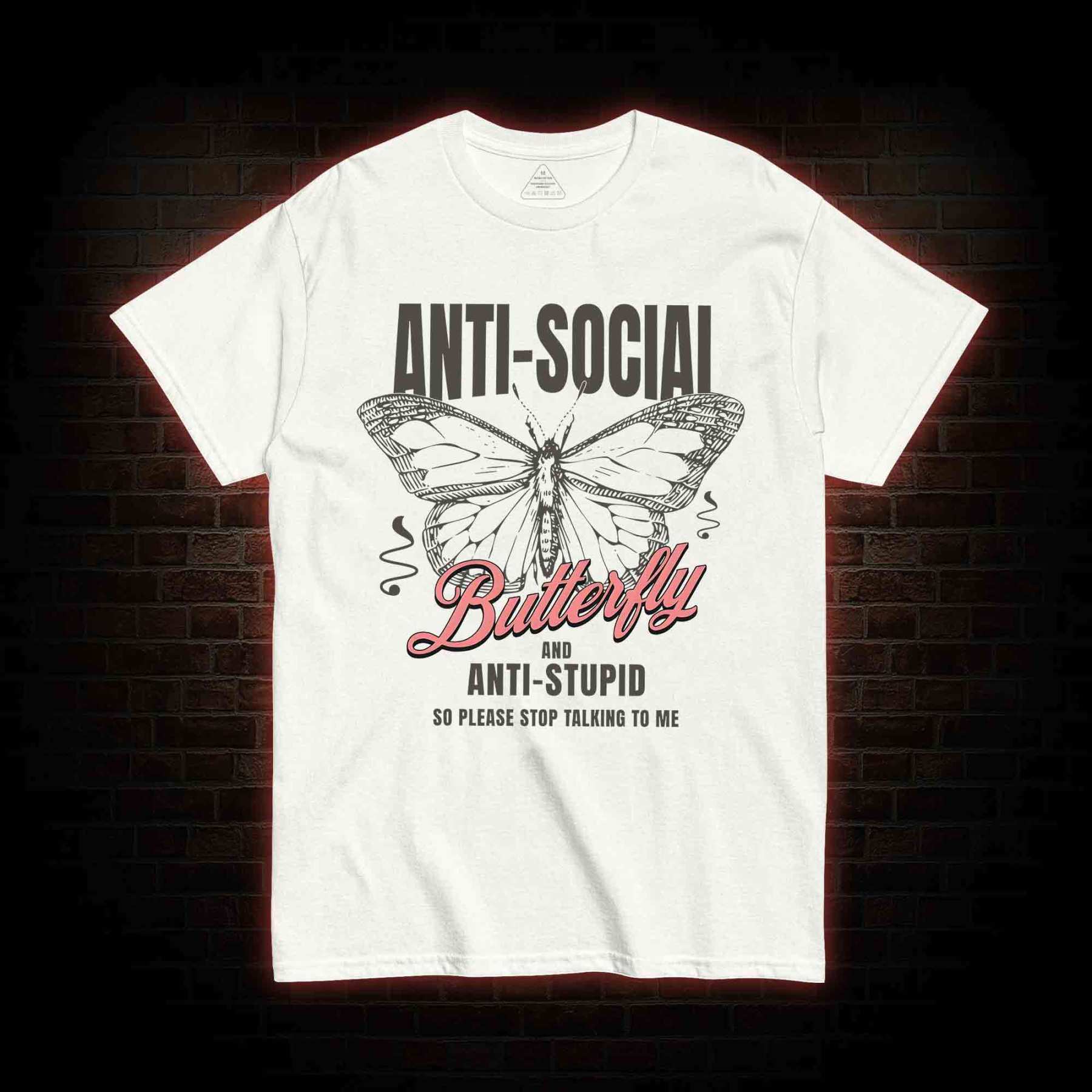 Anti-Social Butterfly T-shirt