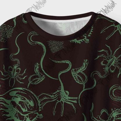 Alien Delivery Guy Cozy Pajama Sets