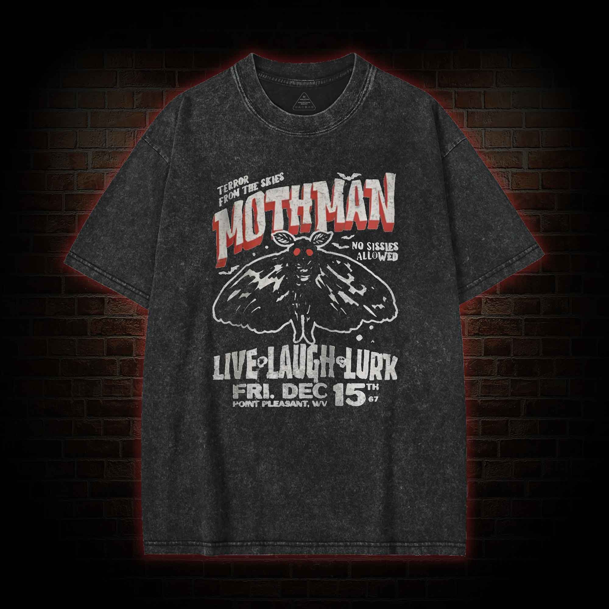 Live • Laugh • Lurk Washed T-shirt