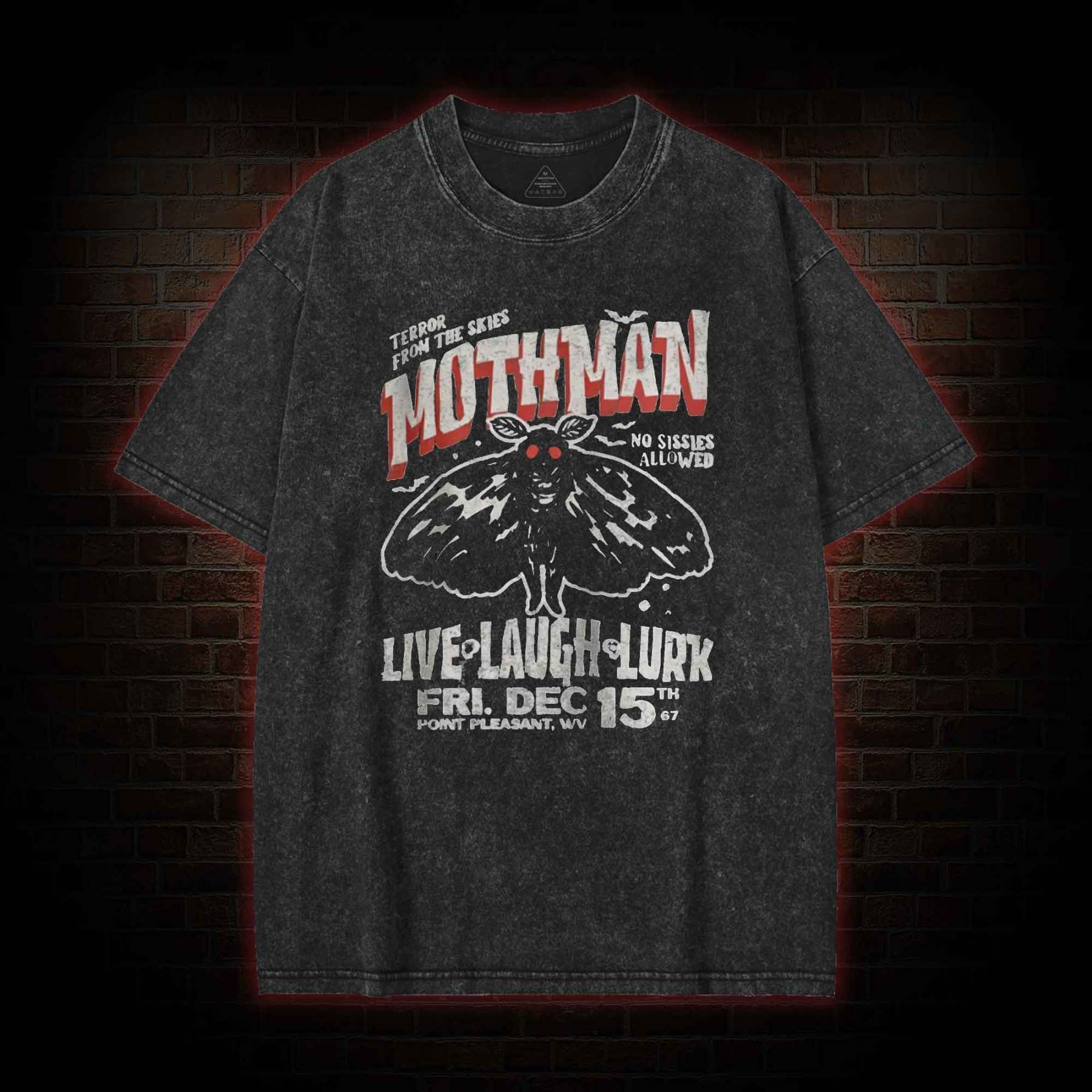 Live • Laugh • Lurk Washed T-shirt