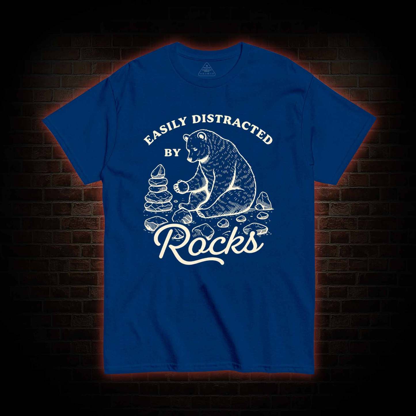 Easily Distracted by Rocks T-shirt