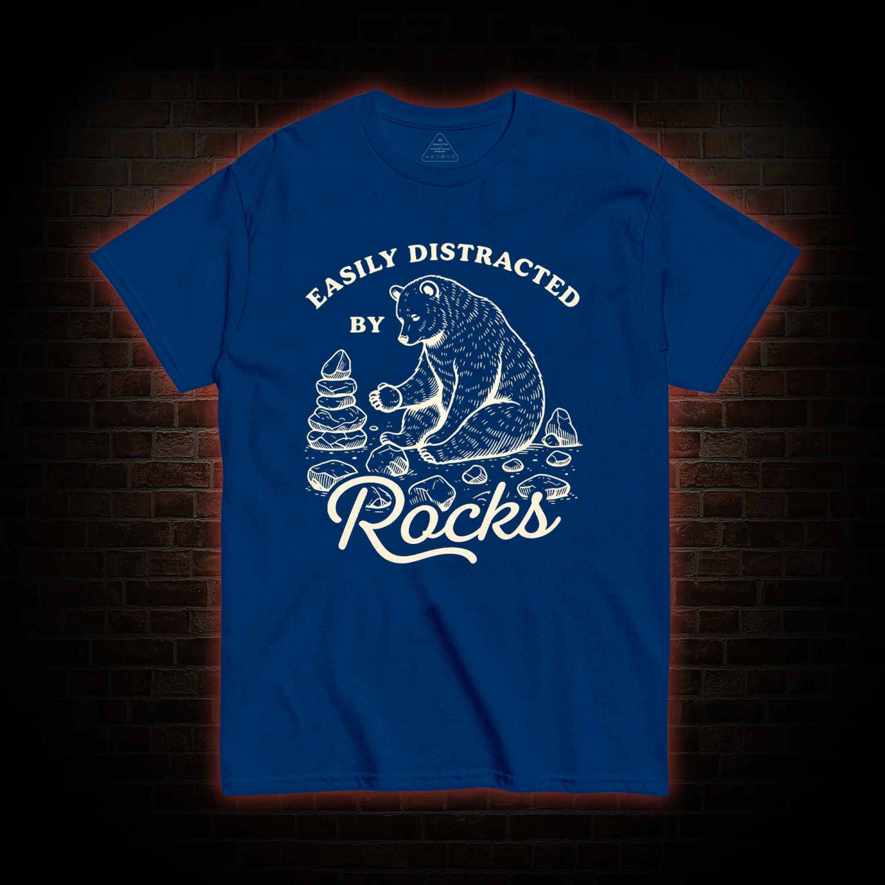 Easily Distracted by Rocks T-shirt