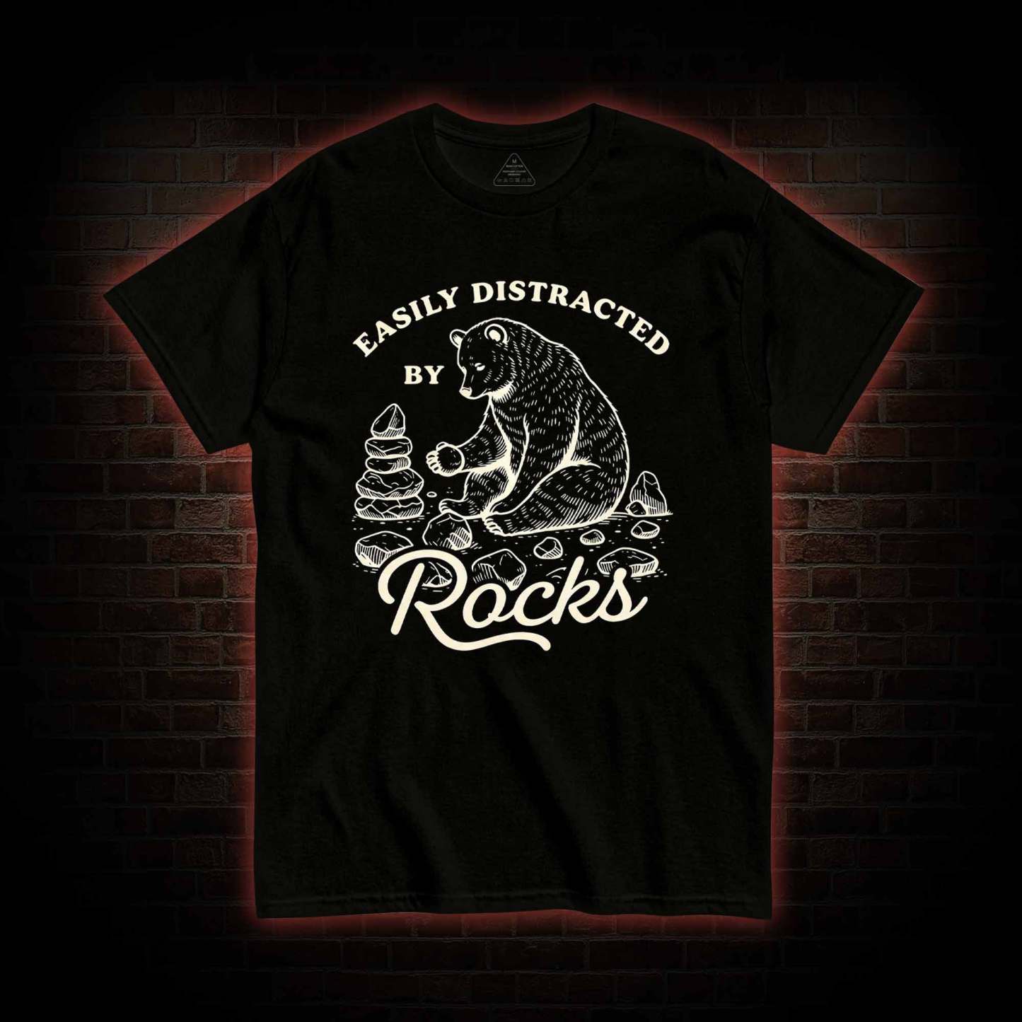 Easily Distracted by Rocks T-shirt