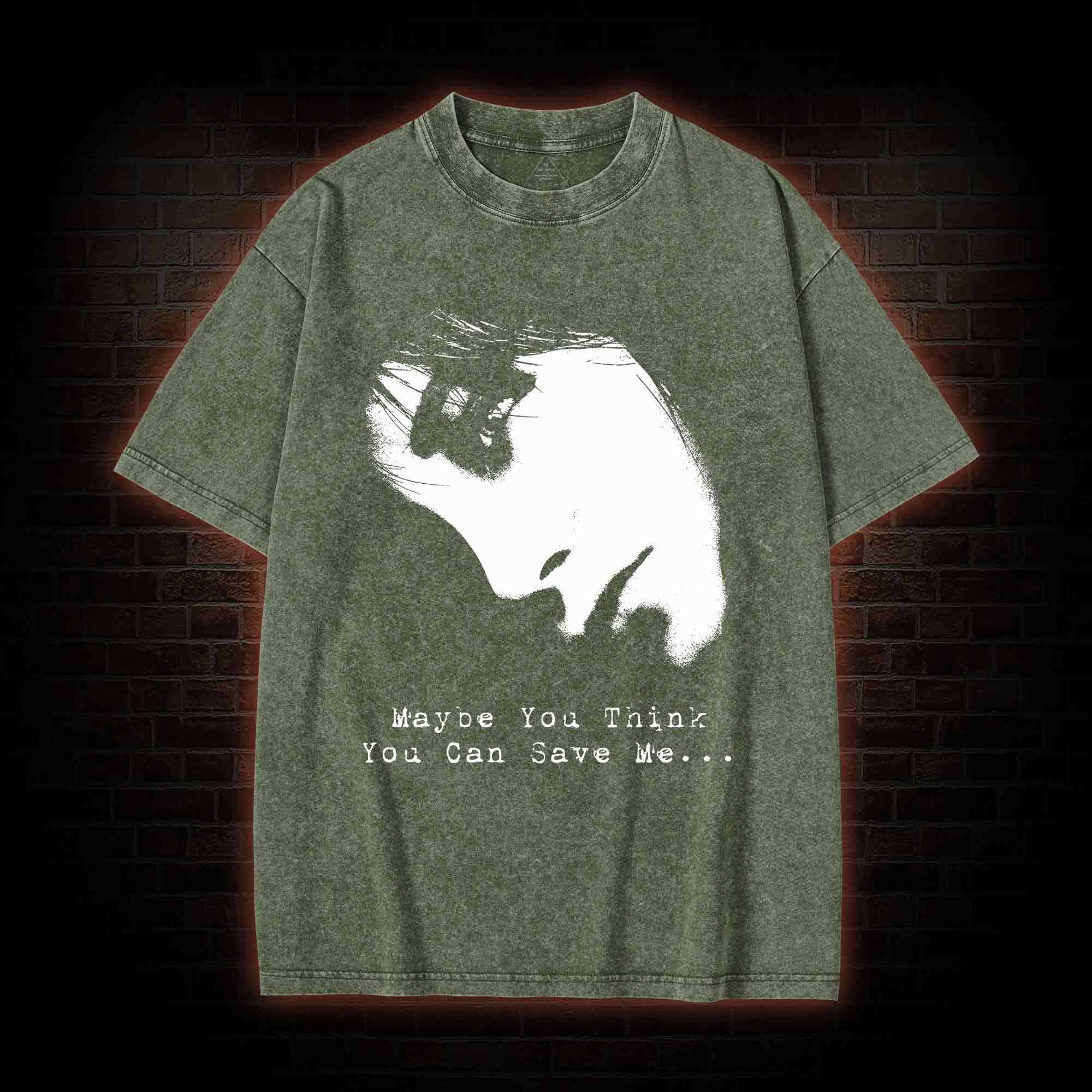 Save Me Angela Washed T-shirt