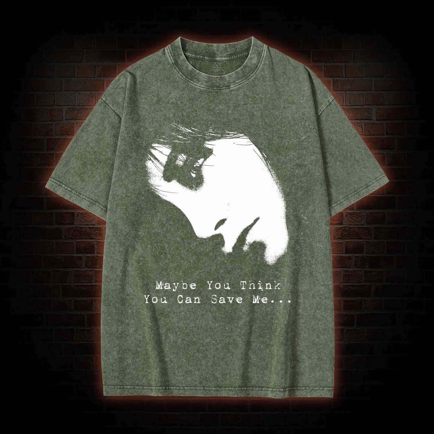 Save Me Angela Washed T-shirt