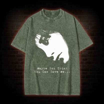 Save Me Angela Washed T-shirt