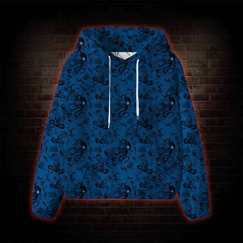 Deep Sea Monster All Over Print Scuba Hoodie