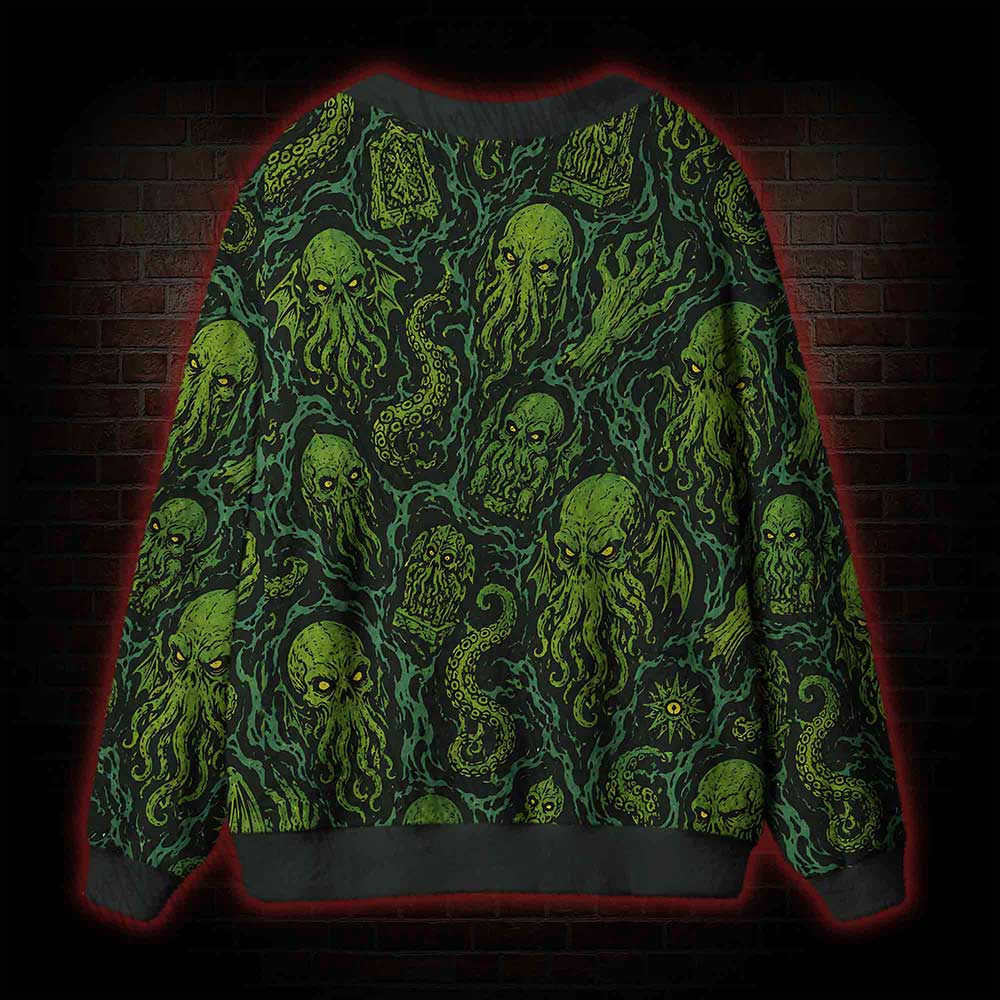 Cthulhu Mythos Cardigan Sweater