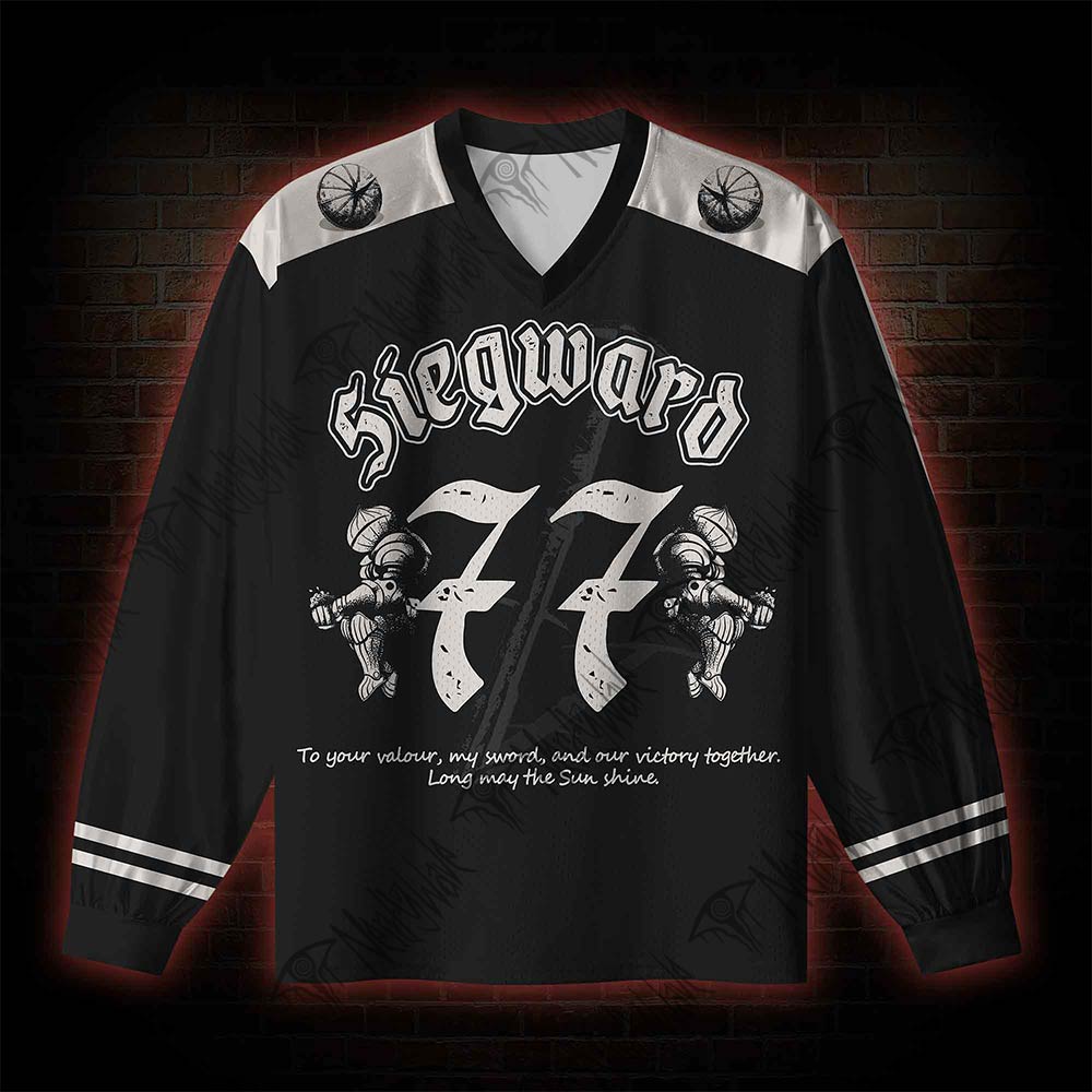 Onion Knight V-Neck Long Sleeve Jersey