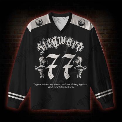 Onion Knight V-Neck Long Sleeve Jersey