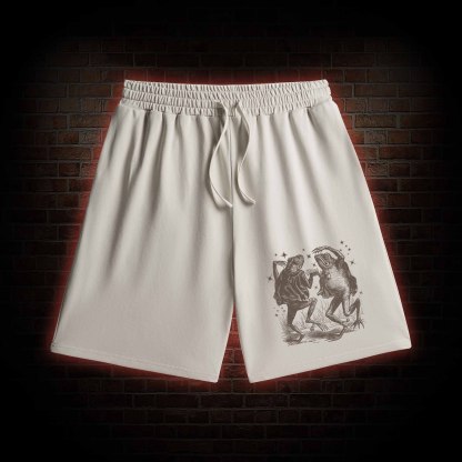 Dancing Frogs Washed Shorts
