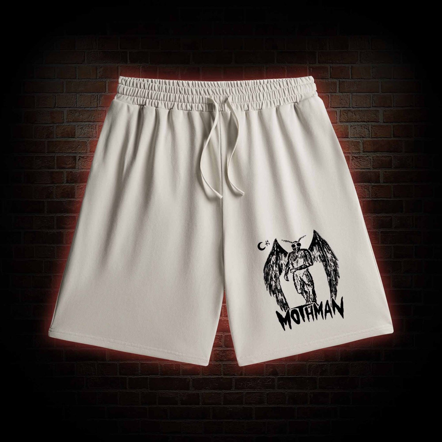  Mothman Washed Shorts