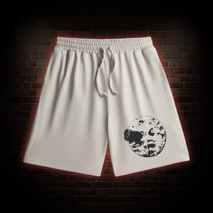 A Trip To The Moon 1902 Washed Shorts