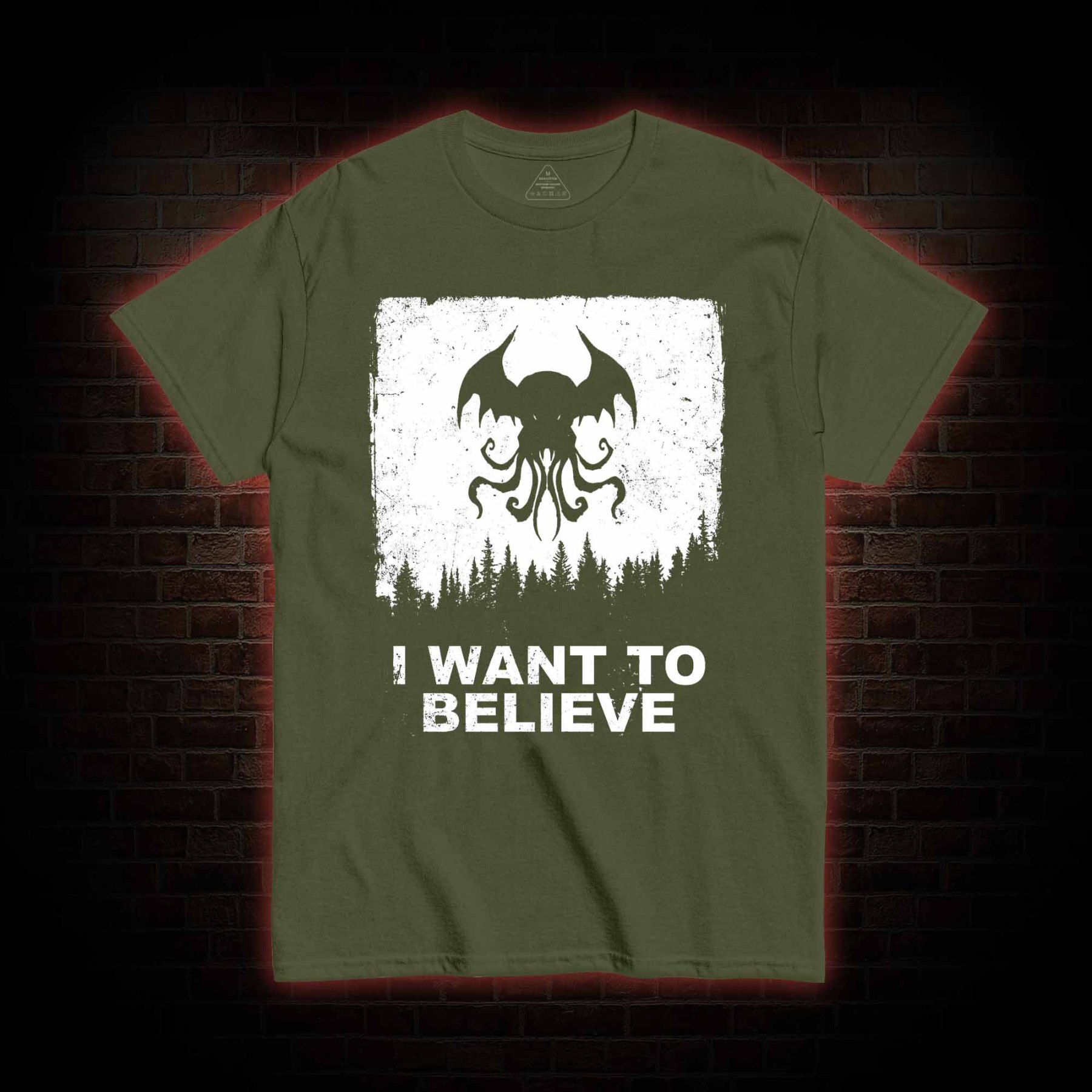 I Want to Believe in Cthulhu T-shirt