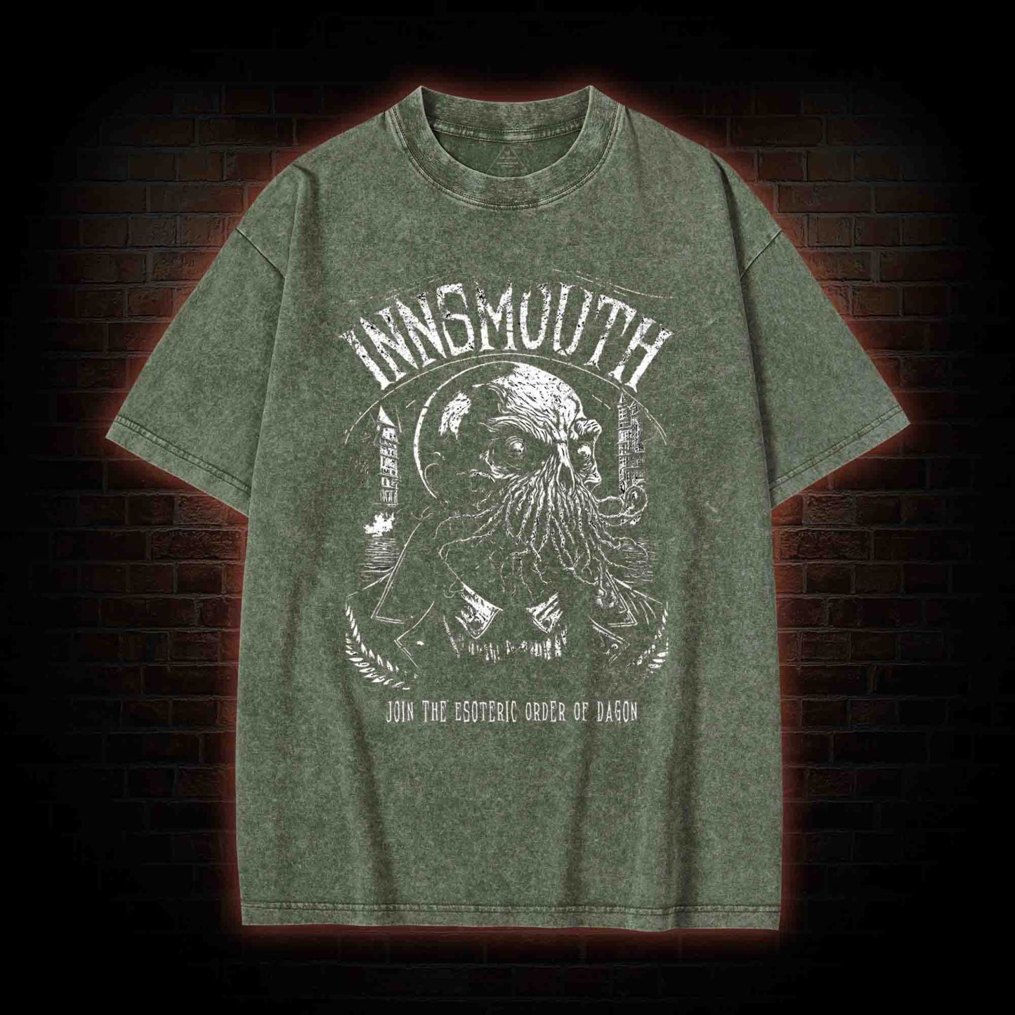 Join The Esoteric Order of Dagon Washed T-shirt