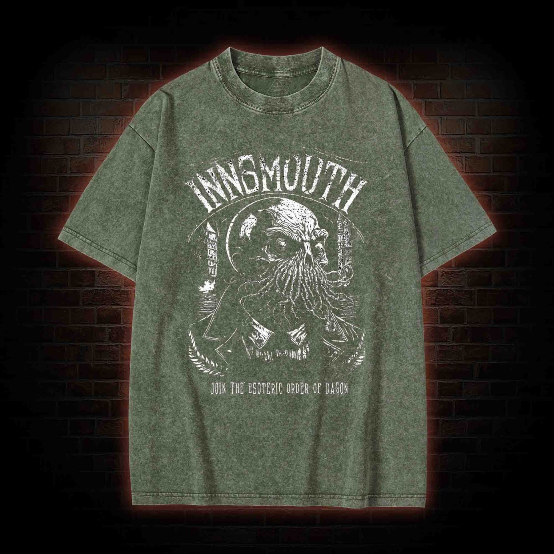 Join The Esoteric Order of Dagon Washed T-shirt