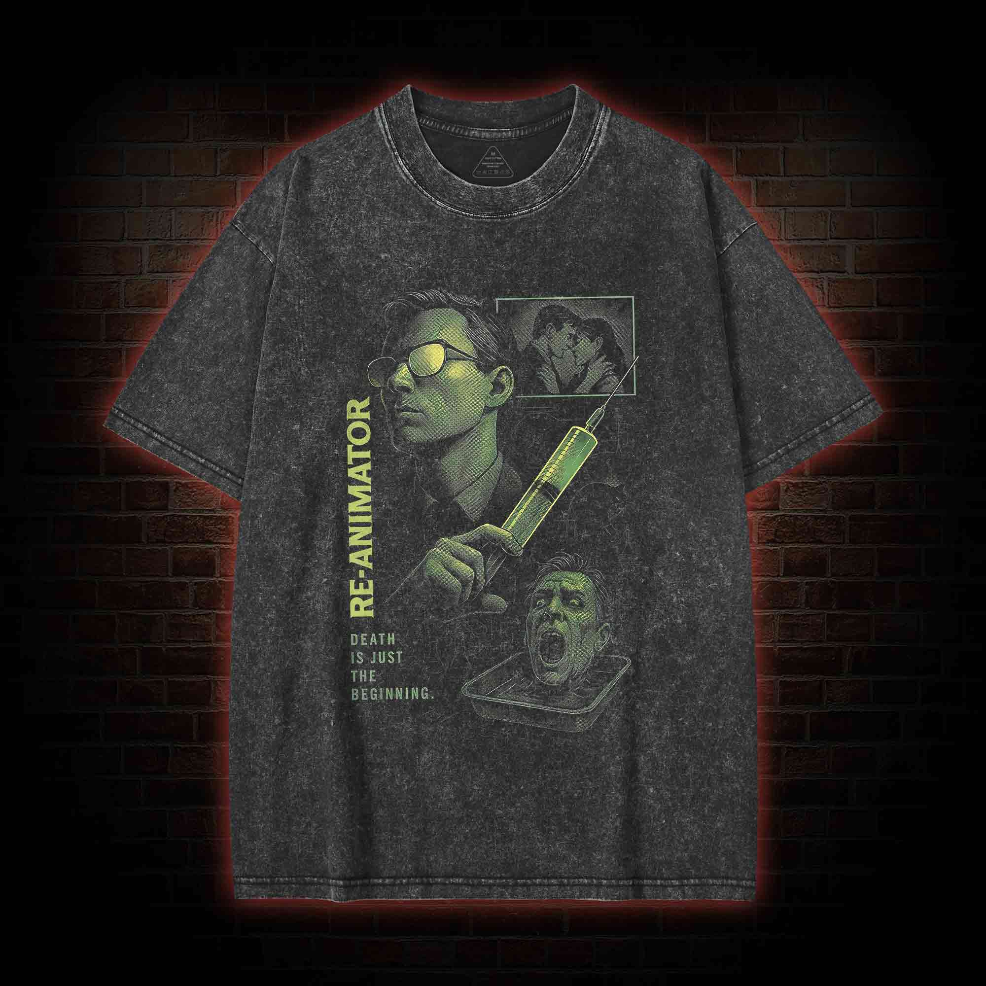 Death is Just The Begin Washed T-shirt