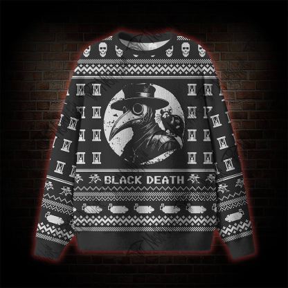 Black Death Ugly Sweatshirts