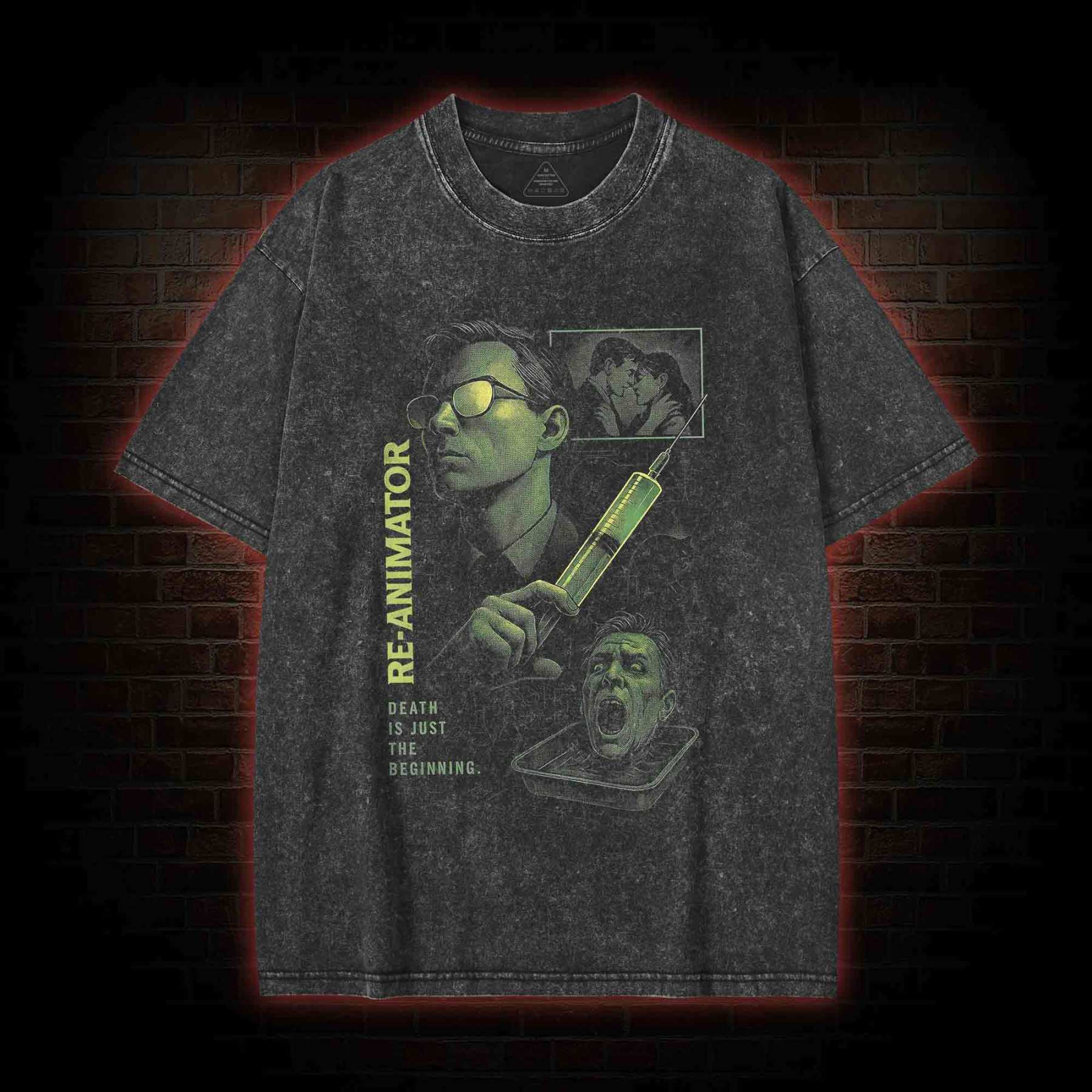 Death is Just The Begin Washed T-shirt