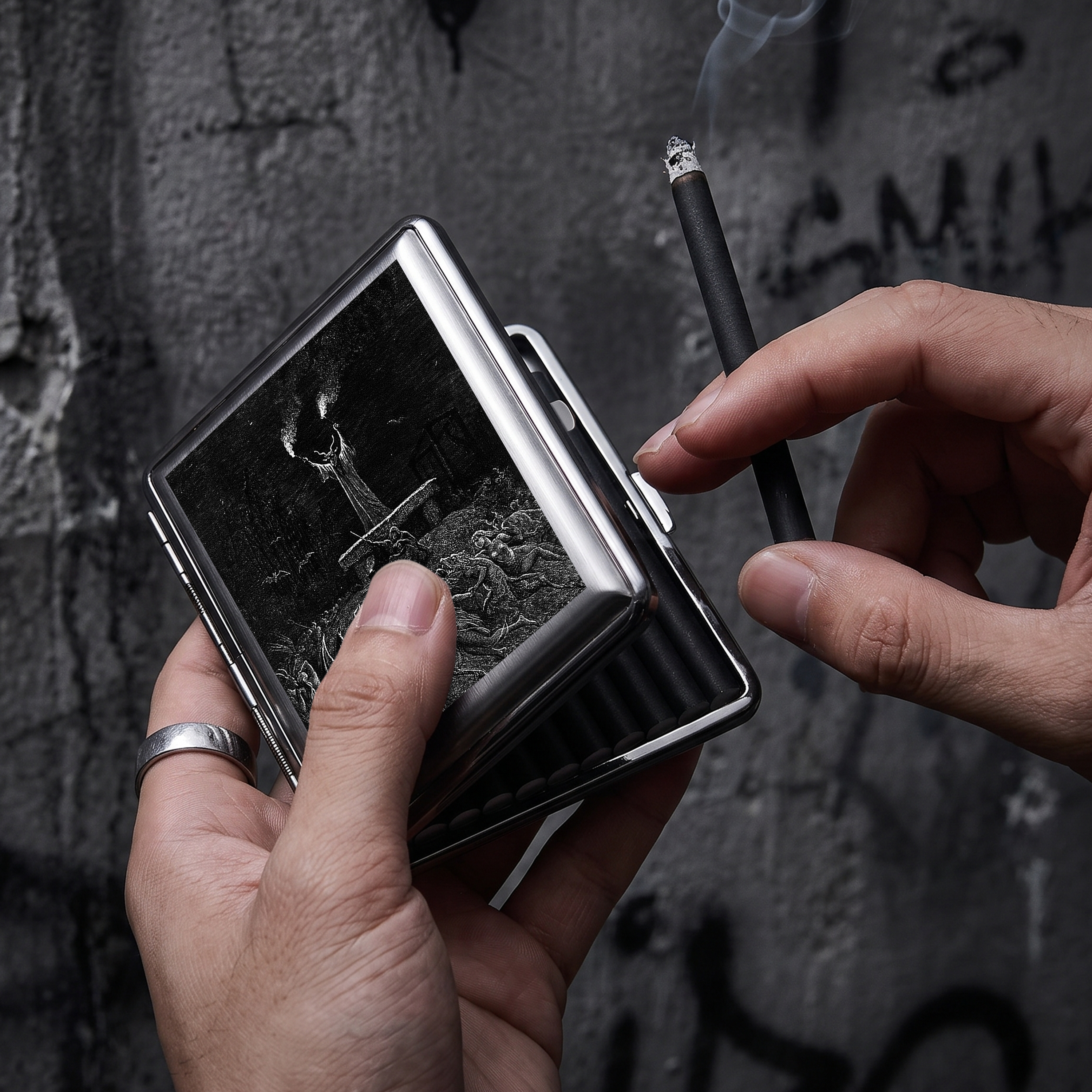 Witches Sabbath Compressed Cigarette Box