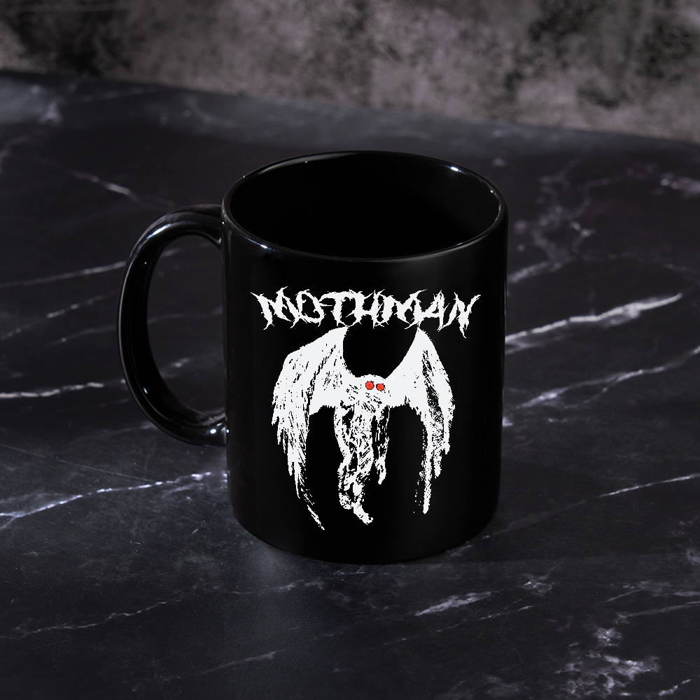Spooky Mothman Mug