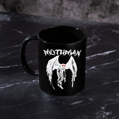 Spooky Mothman Mug