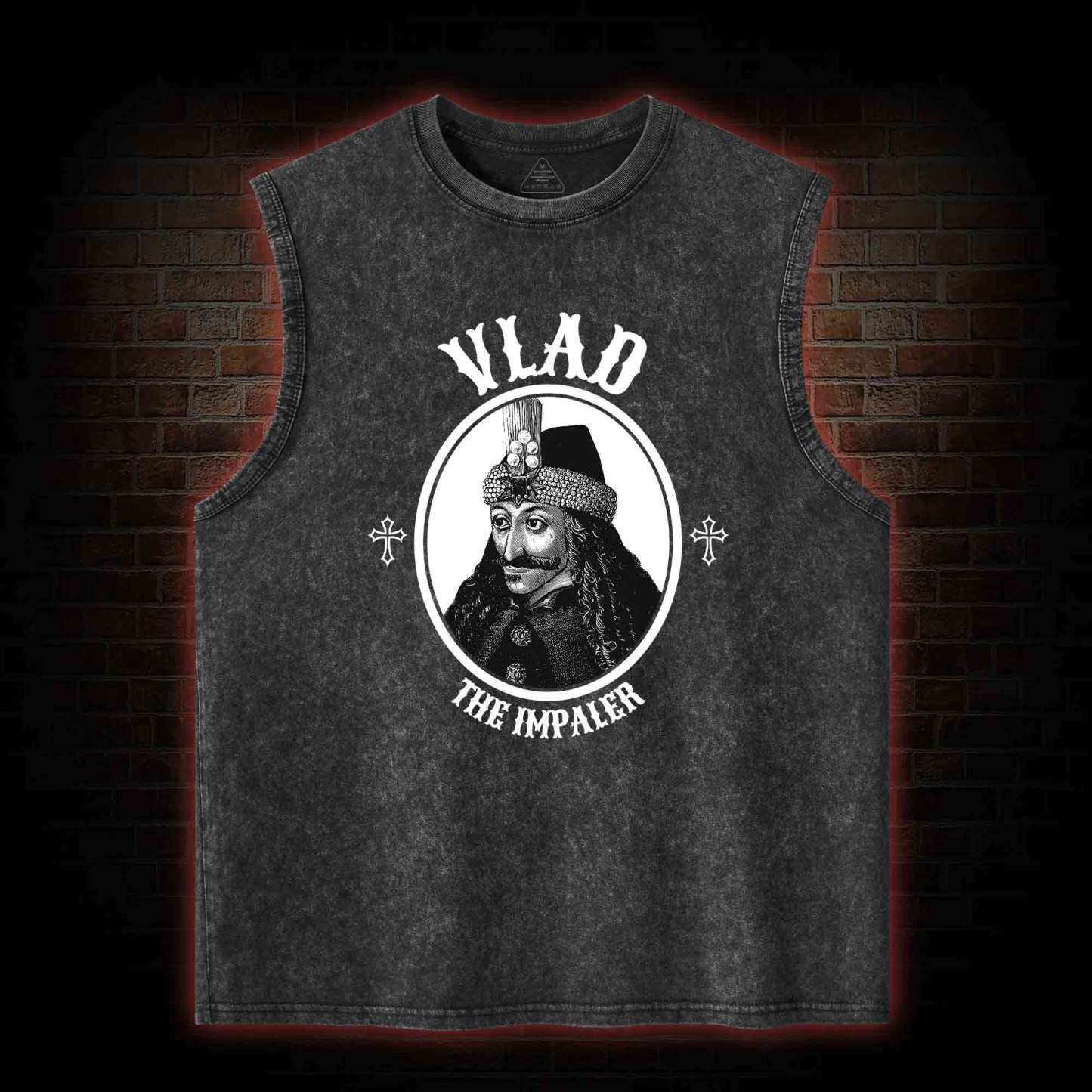 Vlad The Impaler Washed Tank Top
