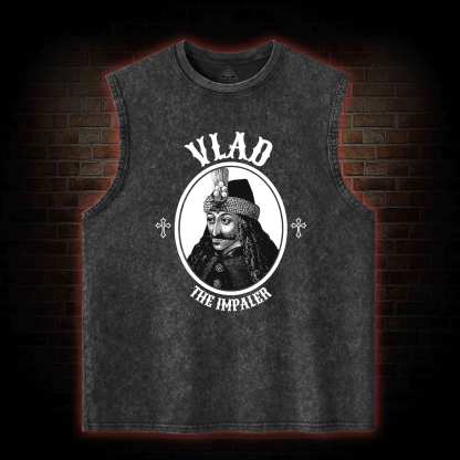 Vlad The Impaler Washed Tank Top