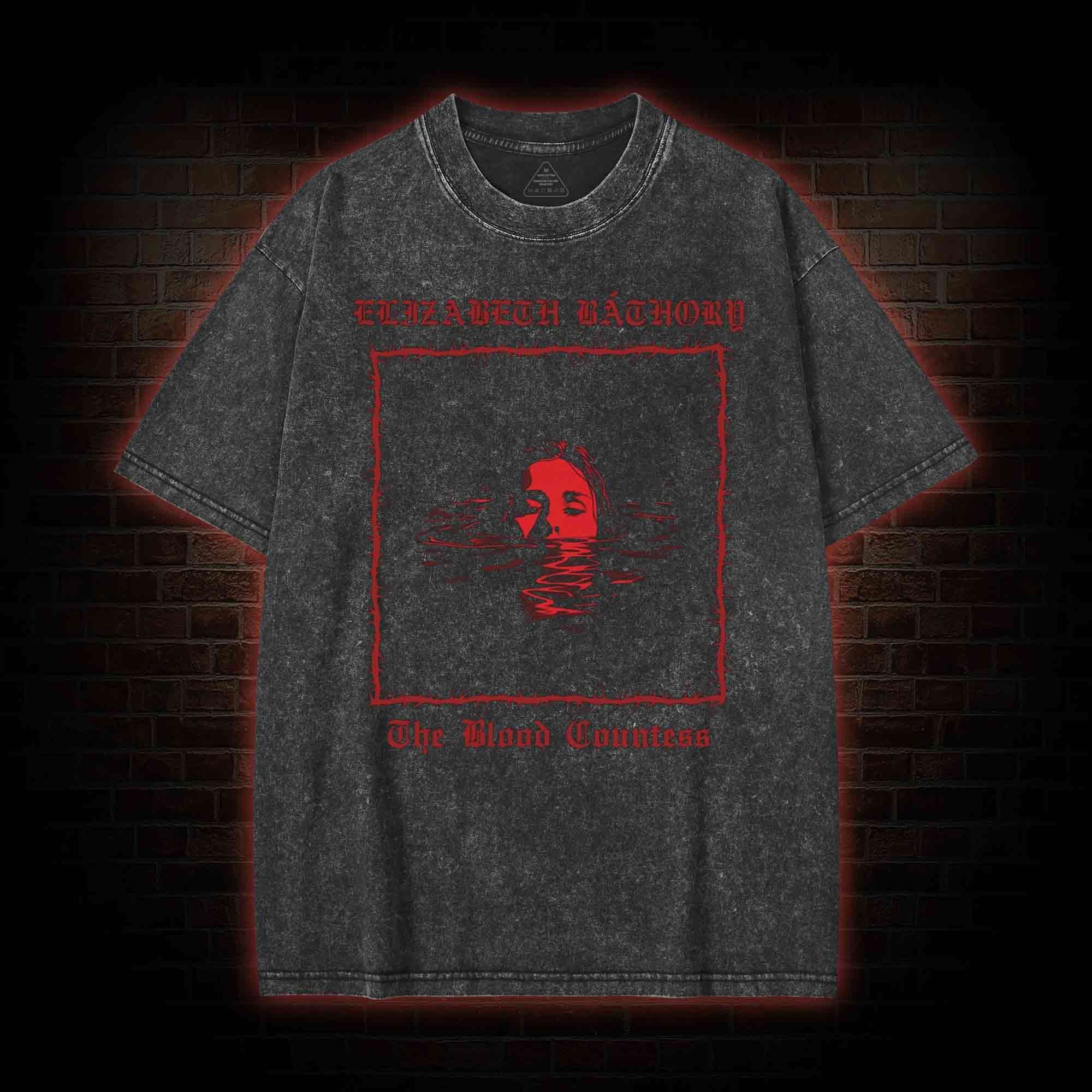 The Blood Countess Washed T-shirt