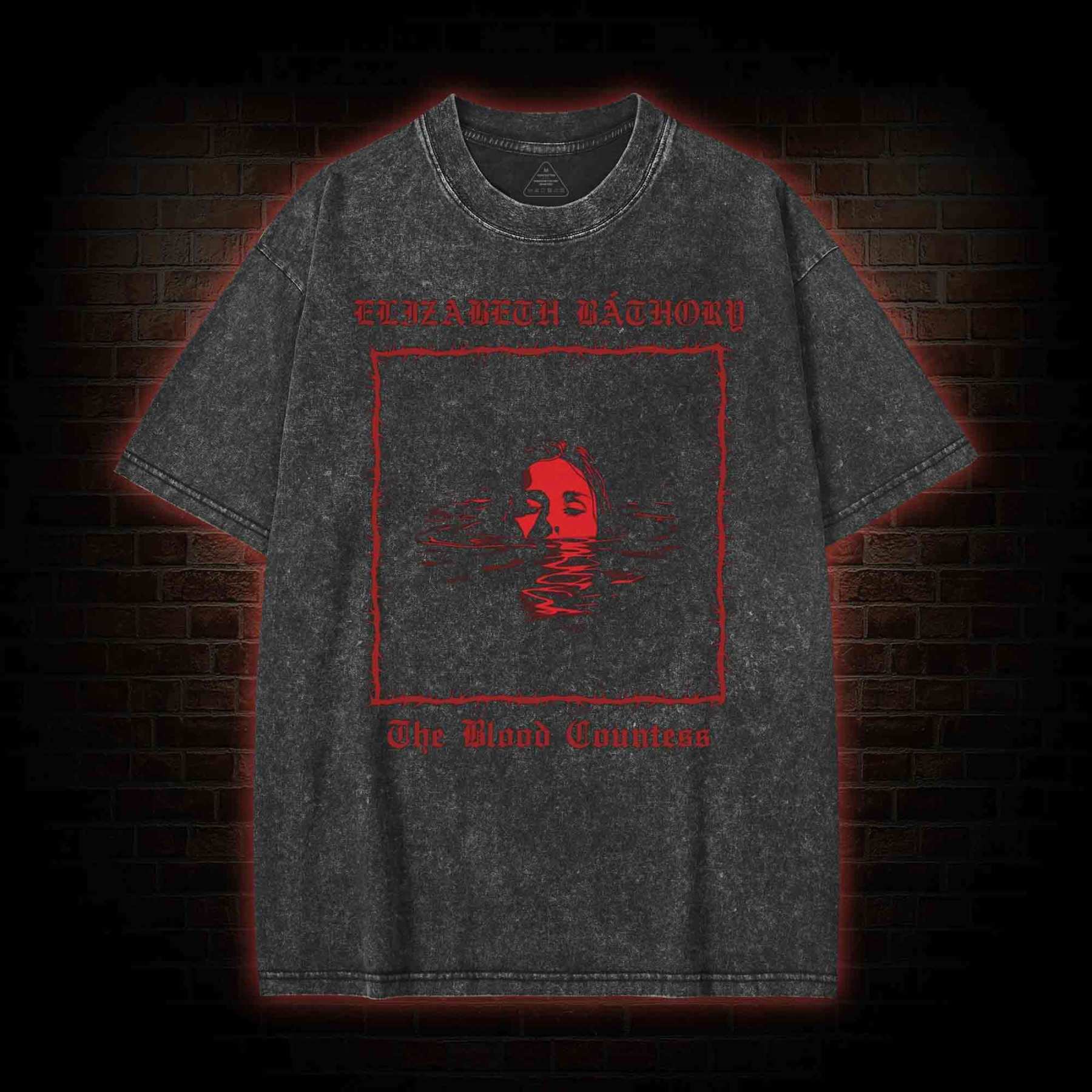 The Blood Countess Washed T-shirt