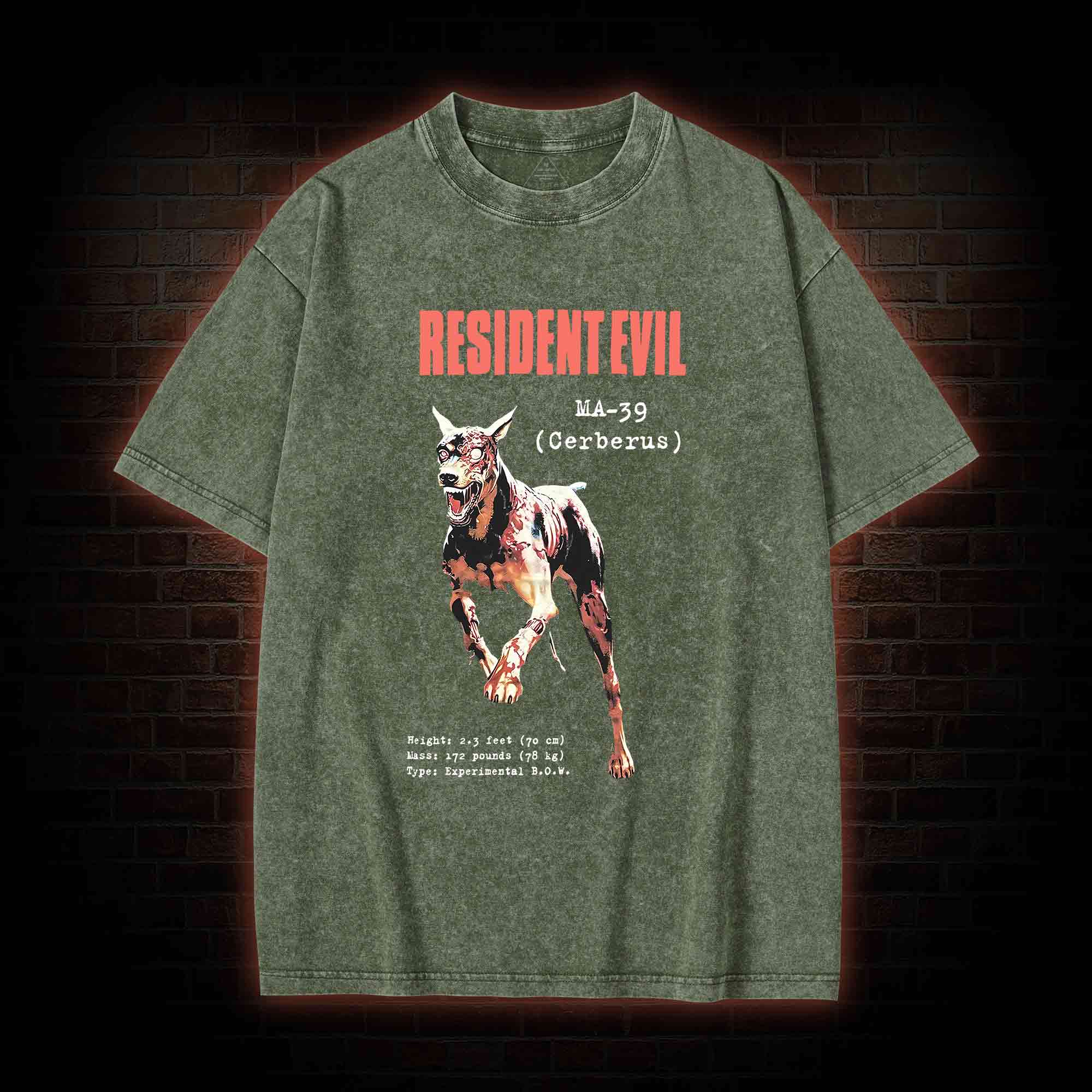 Zombie Dog Washed T-shirt