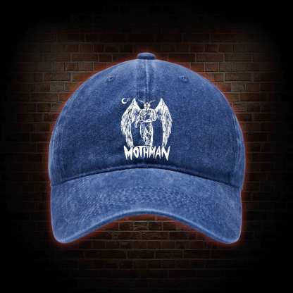 Mothman Washed Vintage Baseball Cap