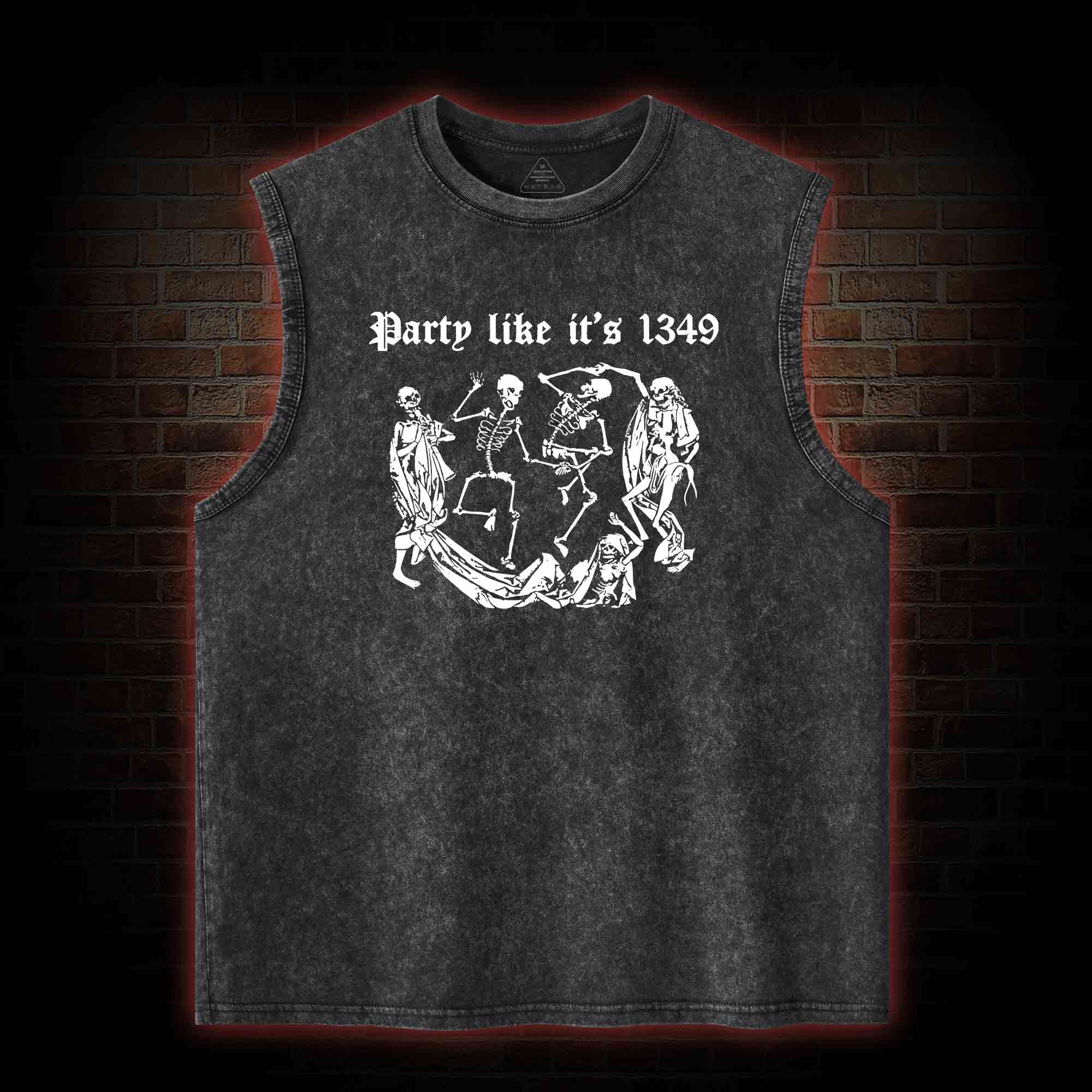 Party Like It's 1349 Washed Tank Top