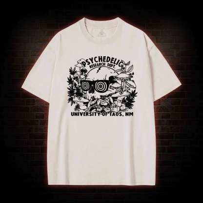 Psychedelic Research Washed T-shirt