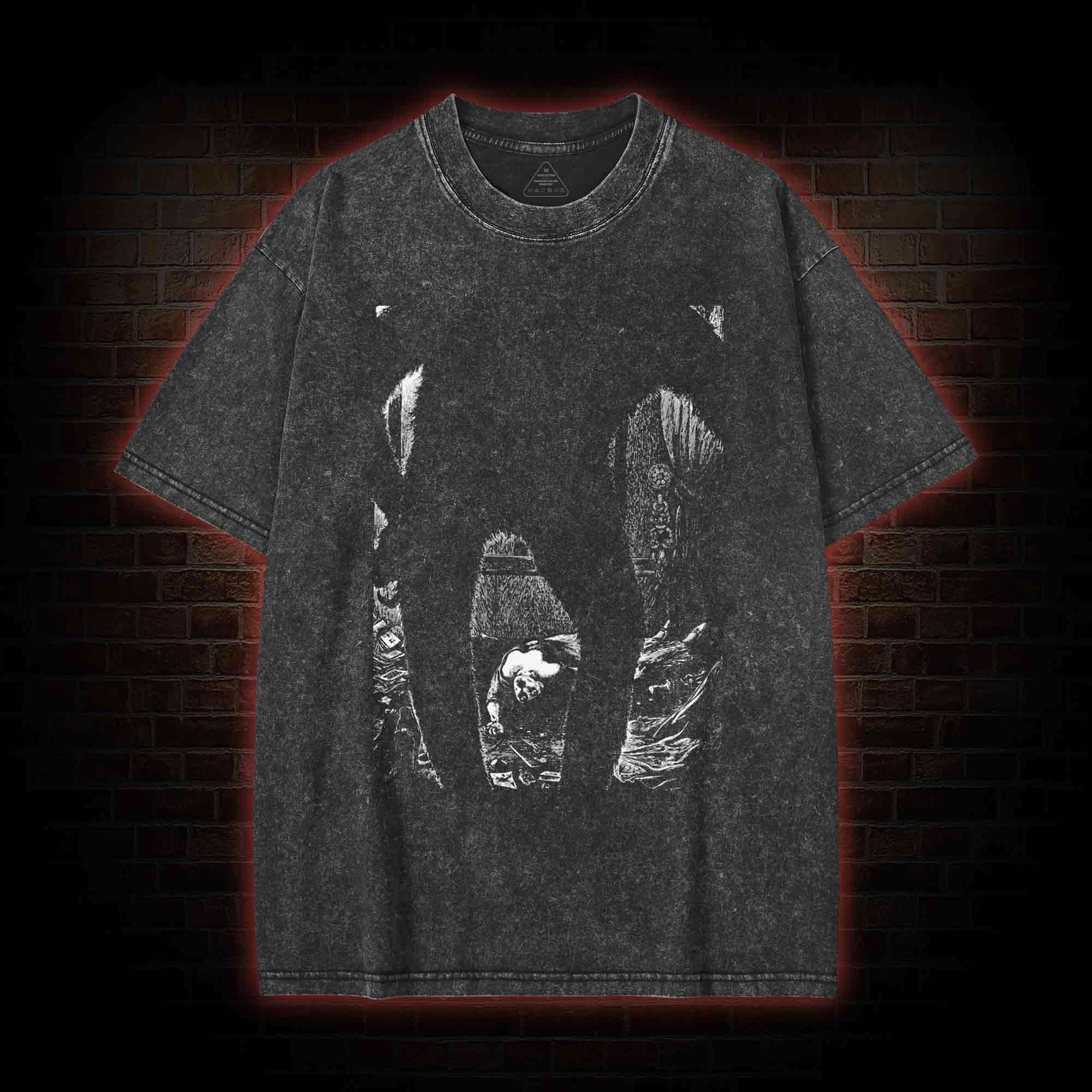 The Murders in the Rue Morgue Washed T-shirt