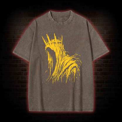 The King in Yellow Cthulhu Washed T-shirt
