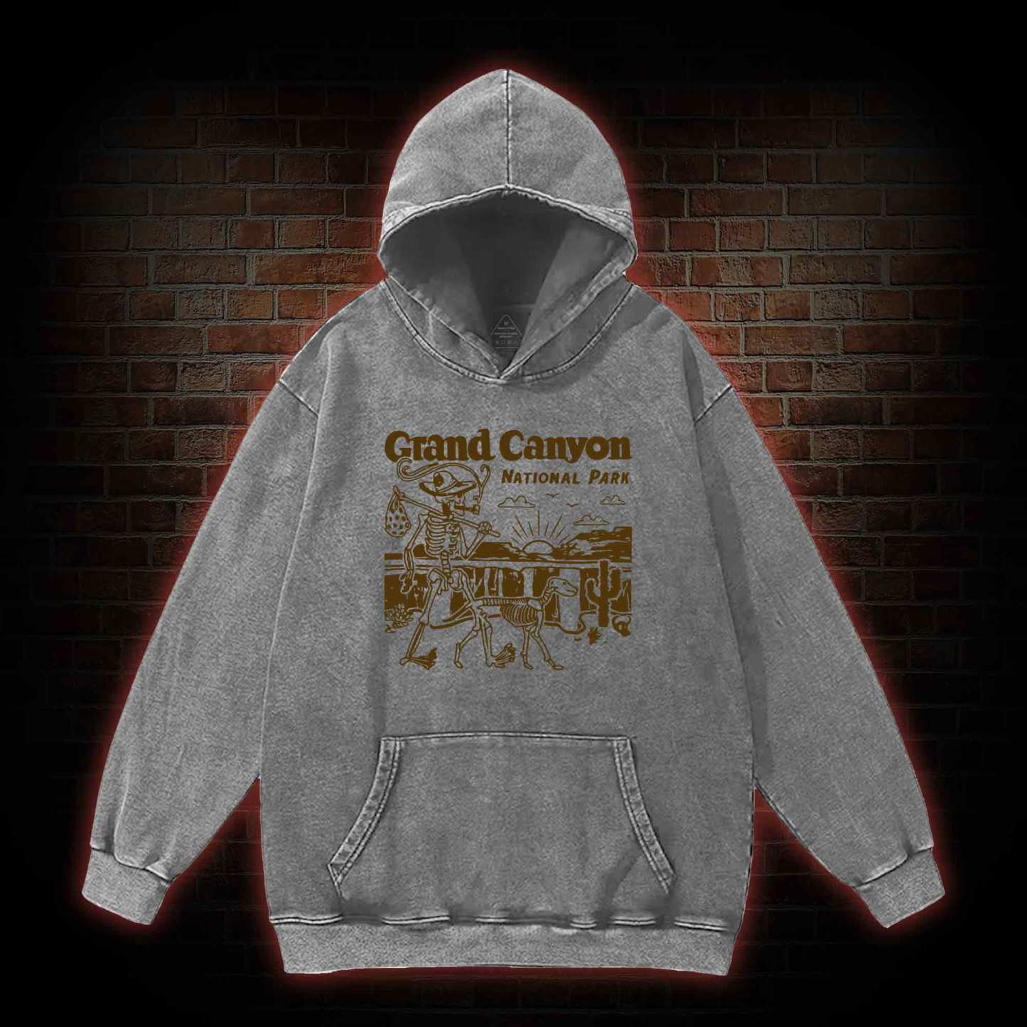 Grand Canyon National Park Washed Hoodie