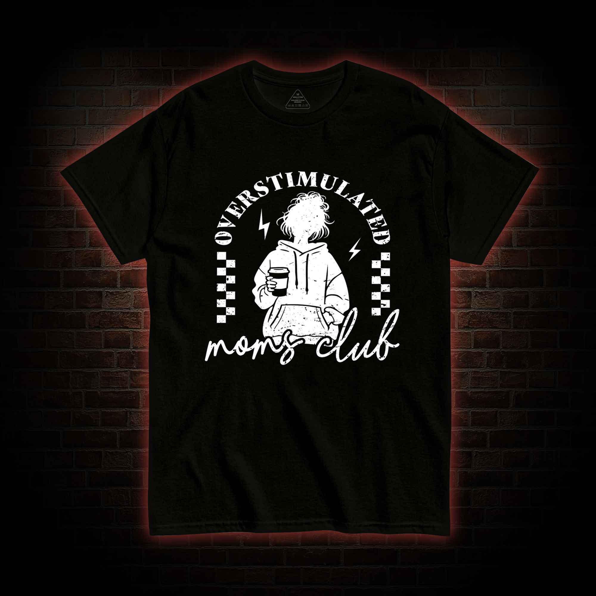 Coffee Loving Tired Mom T-shirt 