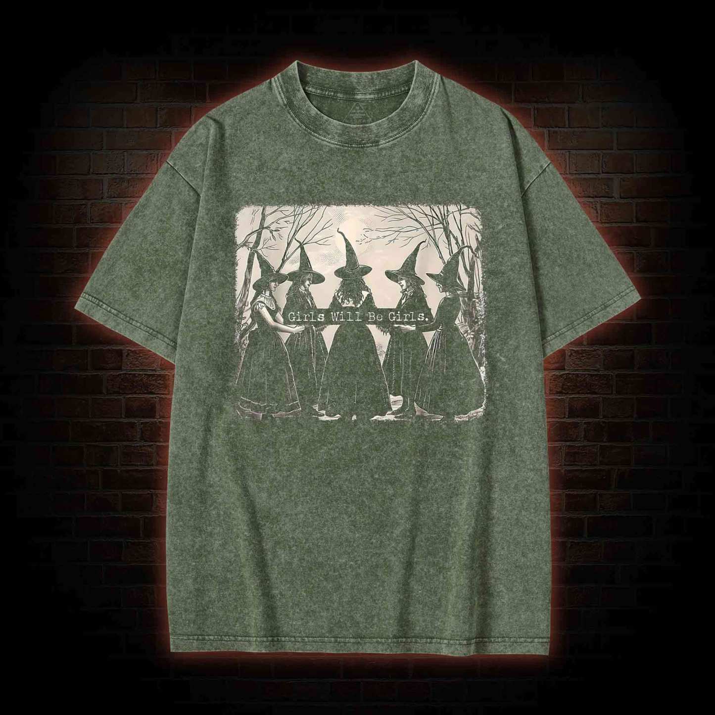 Girl Will Be Girl Washed T-shirt