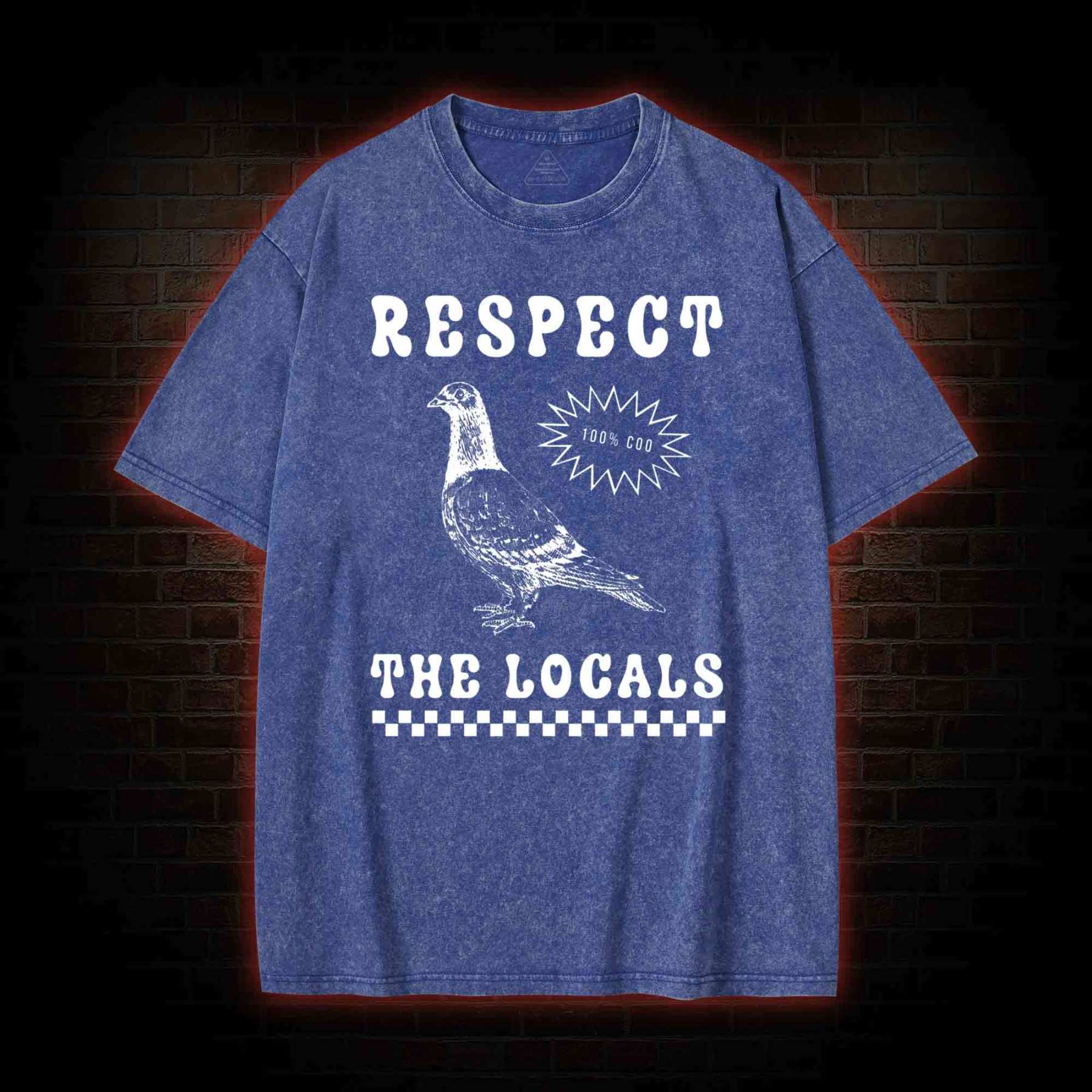 Respect the Locals Washed T-shirt
