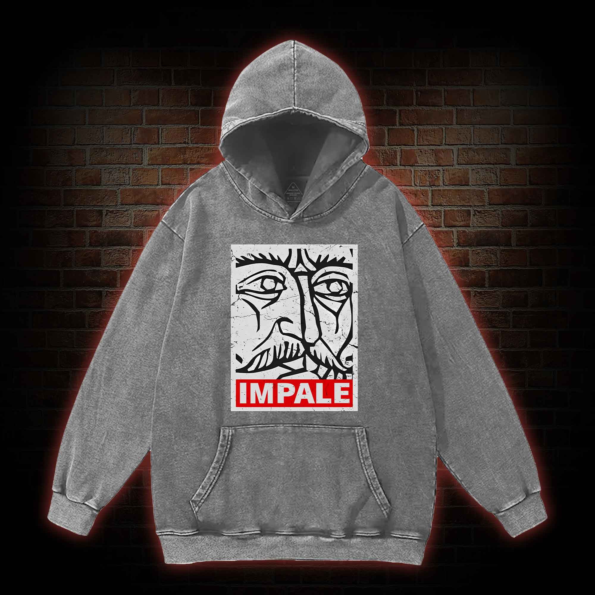 Impale Washed Hoodie