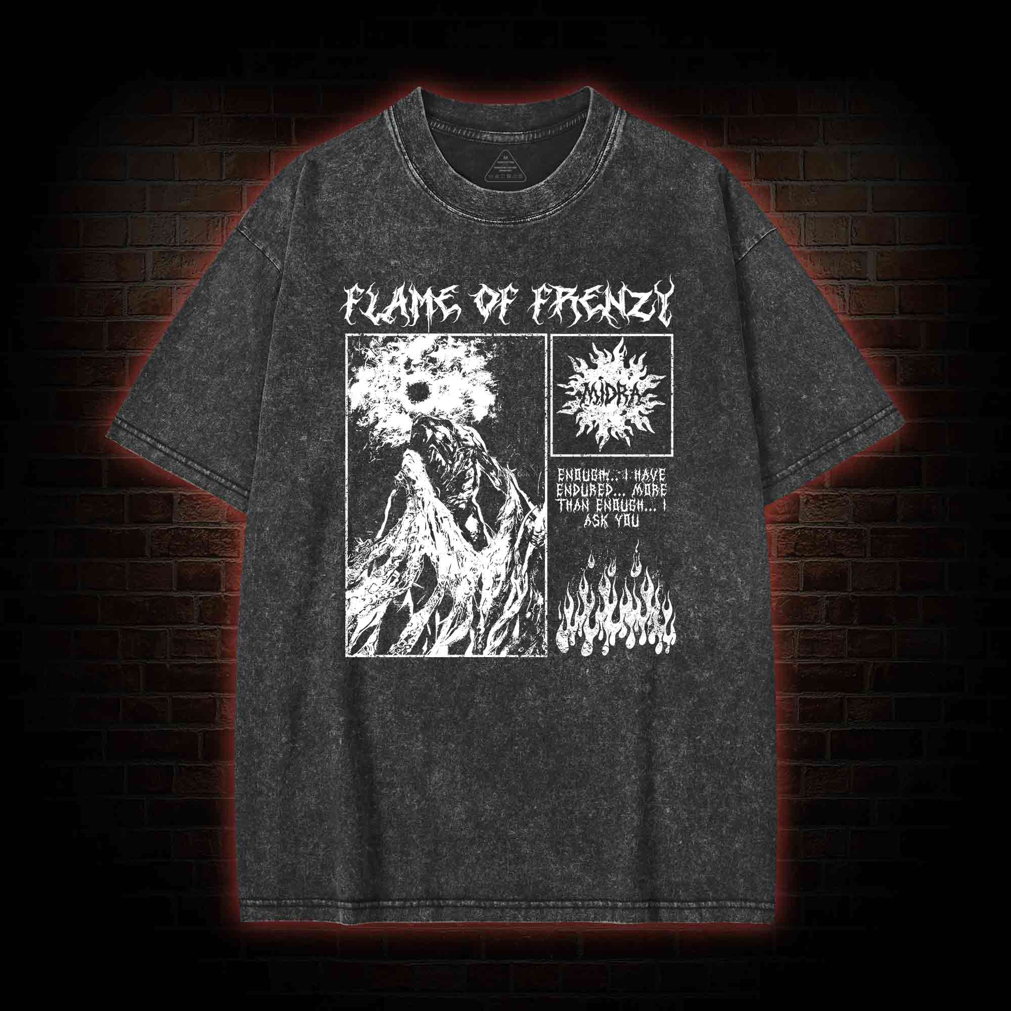 I Ask You Forgive Me Washed T-shirt