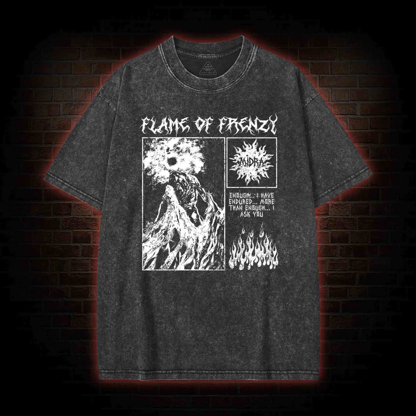 I Ask You Forgive Me Washed T-shirt