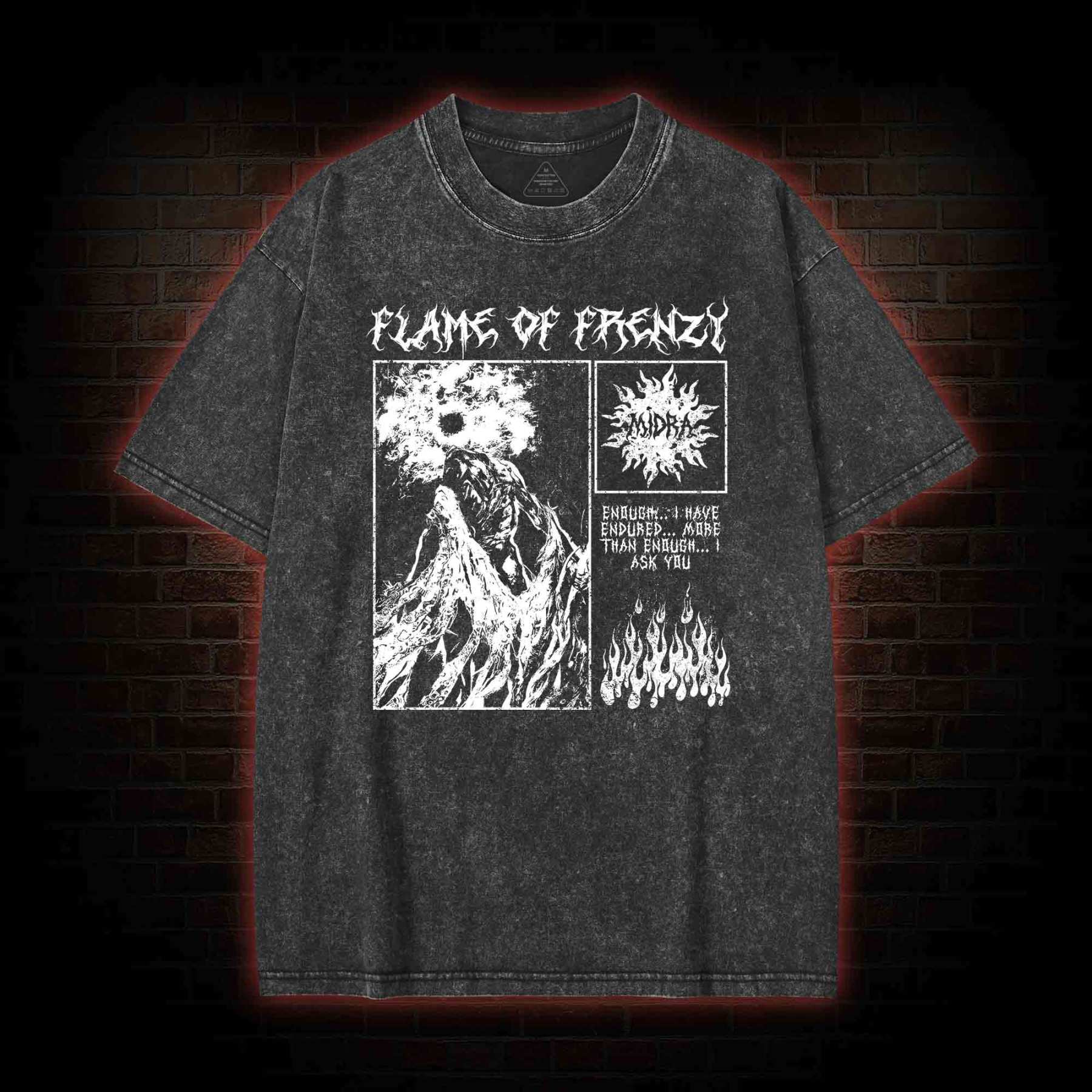 I Ask You Forgive Me Washed T-shirt