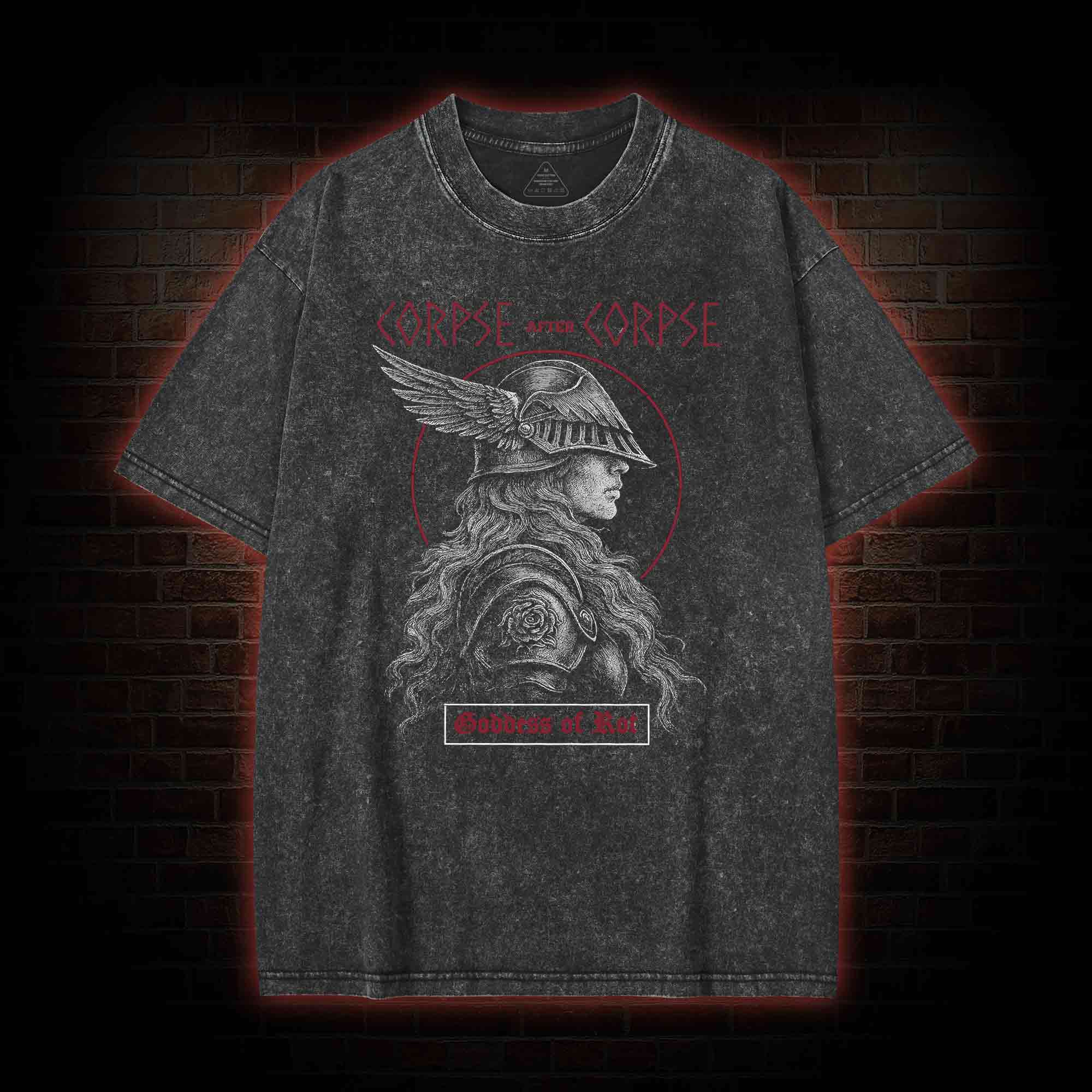Goddess of Rot Washed T-shirt