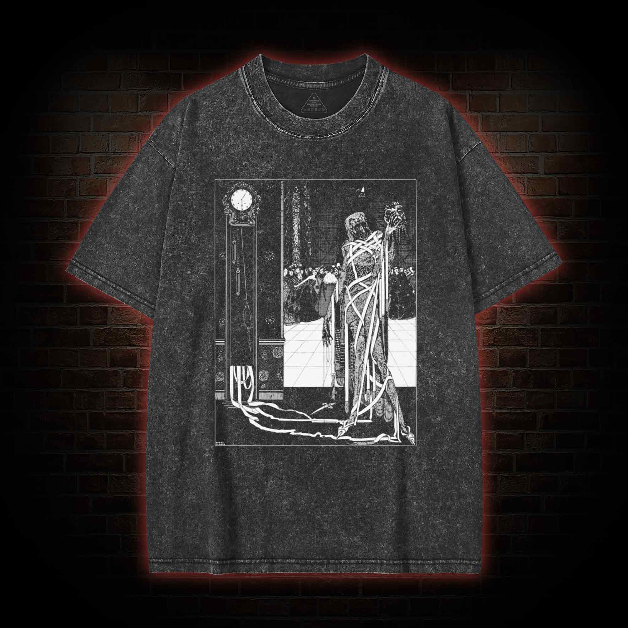 The Masque of the Red Death Washed T-shirt
