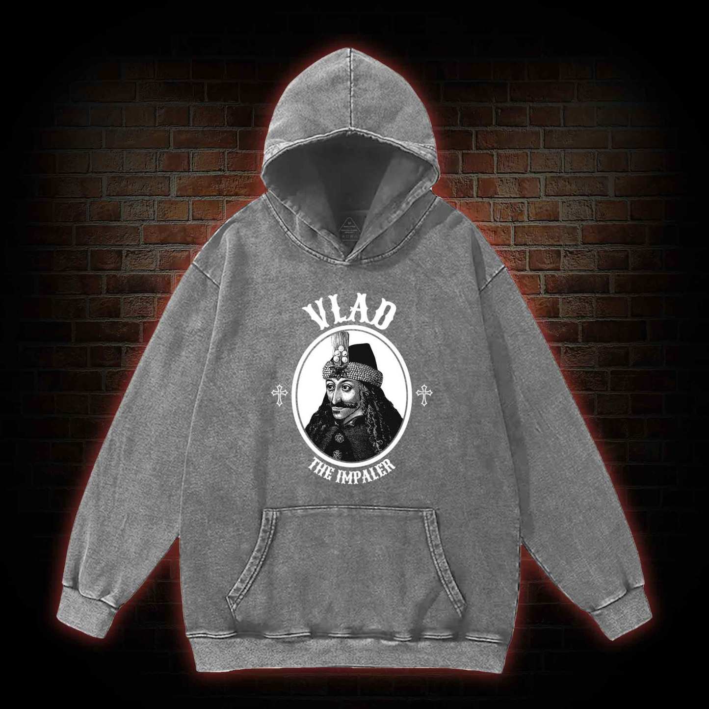 Vlad The Impaler Washed Hoodie